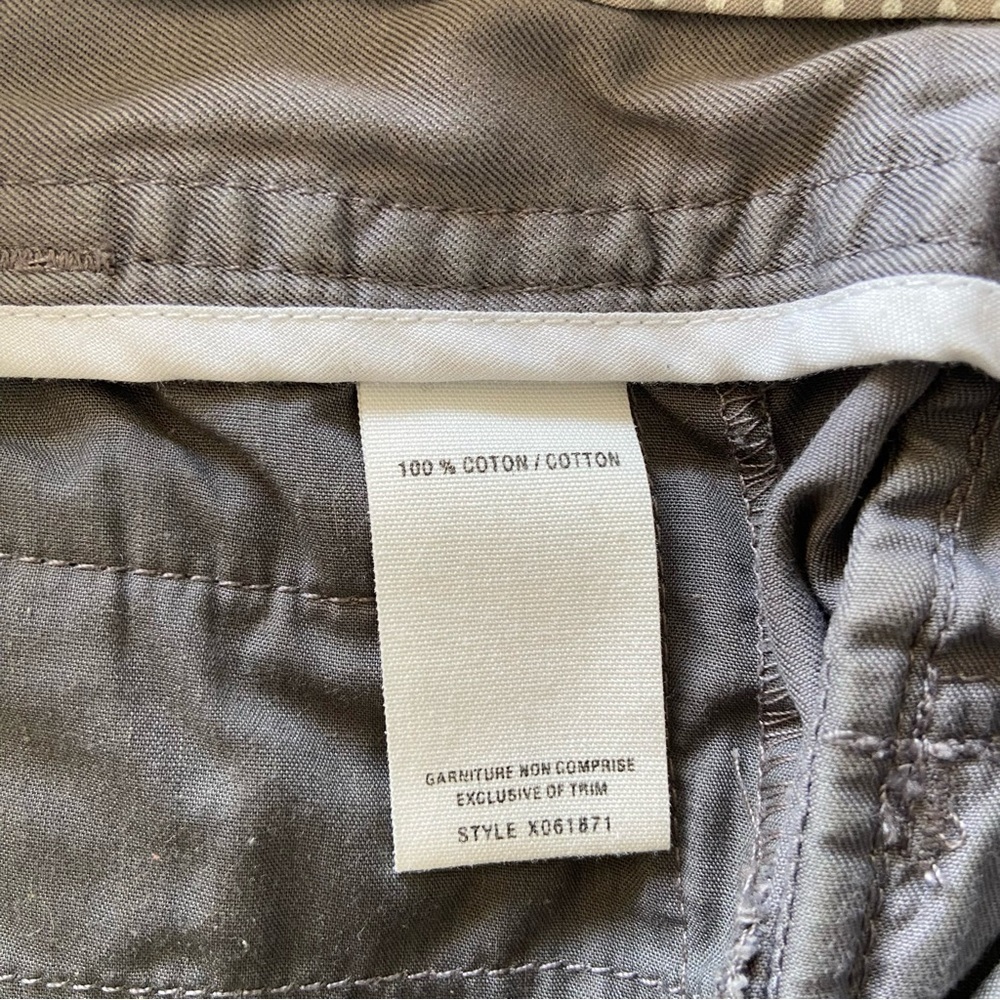 Y2K Gray Cargo Mini Skirt Low Rise Utility Indie Sleaze - Picture 10 of 11